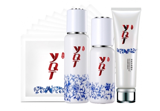 一清堂 青花瓷清痘系列套装4件套