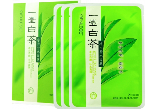 真丽斯 一壶白茶蚕丝面膜贴3片