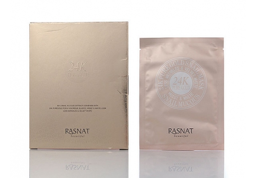 智美 24K纯金蜗牛面膜贴6片/盒