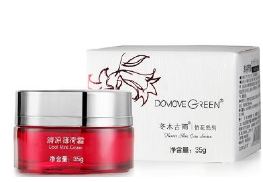 冬木古雨  植泉-佰花集清凉薄荷霜35g保湿型