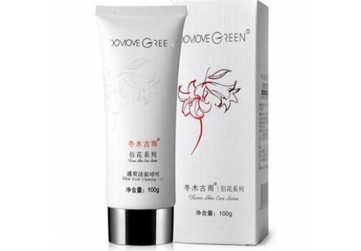 冬木古雨植泉  佰花集透爽洁面啫喱凝100ml