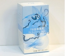 自然美 蓝莓果片1.8g*50片/盒